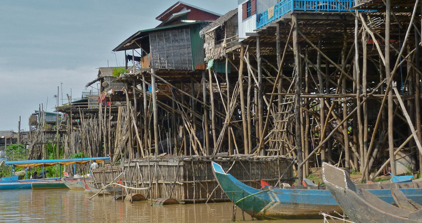 Tonle Sap Lake - Kampong Khleang Private Day Tour with lunch from Siem Reap