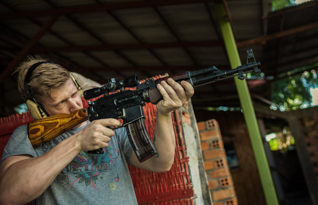 Cambodia Shooting Range