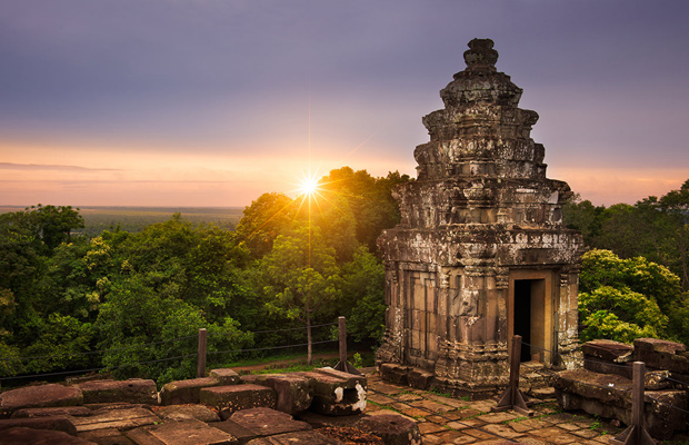 Sunset at Phnom Bakheng