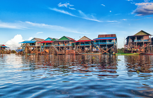Tonle Sap Lake and Kampong Phluk Private Half Day tour from Siem Reap
